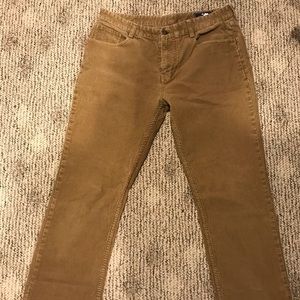 Vineyard Vines Corduroy 5-Pocket Pant Tan 34 x 34